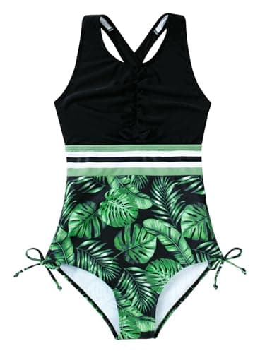 BFUSTYLE Girls Swimsuits Size 10 Bathing Suit One Piece Swim Suit 10