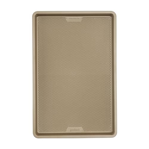 GoodCook BestBake Nonstick Textured Carbon Steel Cookie Sheet, 11" x 17", Large Baking Sheet, Even Heating, Scratch-Resistant, Non-Toxic, Durable, Ideal for Baking and Sheet Pan Dinners