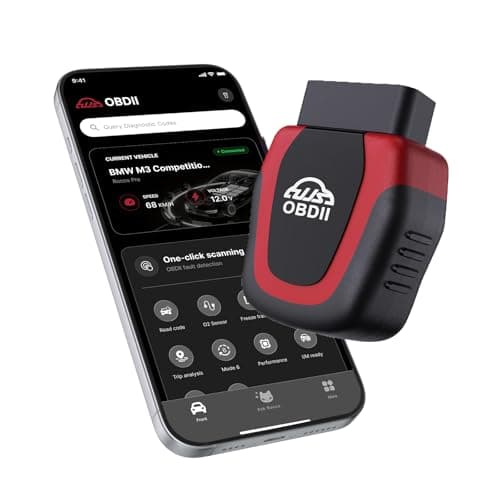 UJS Rocco Pro OBD2 Scanner Bluetooth, ABS/SRS/Transmission, No Subscription