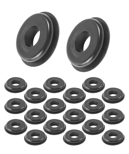 ILBVWQY 20PCS Glad Hand Seal,Car Accessories Rubber Grommets Gladhand Washers,Automotive Replacement,Suitable for Most Industry Standard Gladhands,Replace # 36001 10111 10028 12-012 035007 441714