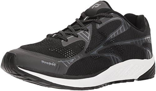 Propét Men's One LT Shoe, Black/Grey, 8.5 5E US