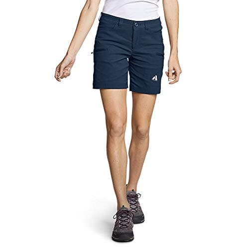 Eddie Bauer Women's Rainier Shorts, Medium Indigo, 22, Plus