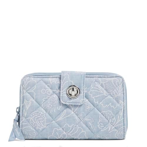 Turnlock Wallet With RFID Protection, Sweet Garden Lace, One Size
