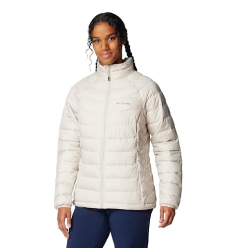 Columbia Women's Powder Lite II Full Zip Jacket, Dark Stone, Small