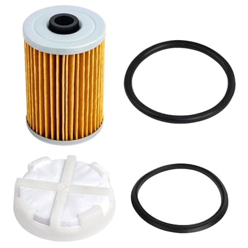 ComTrekium Fuel Filter and Filtering Disk Set for Mercruiser Engine Gen III Fuel Cooler Replaces 35-8M0093688 866171A1 8M0093688 35-892665