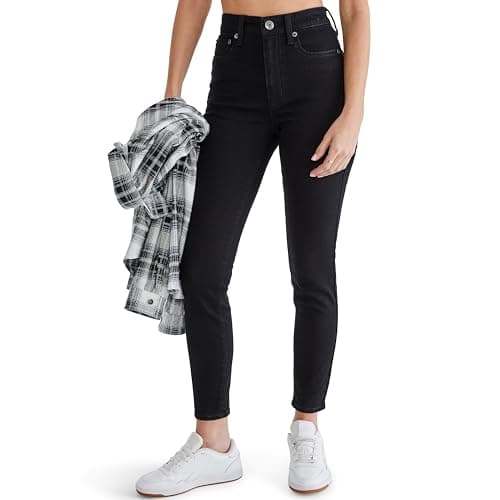 Aeropostale Womens Aero SHR Jegging Jeans, Black, 16 US