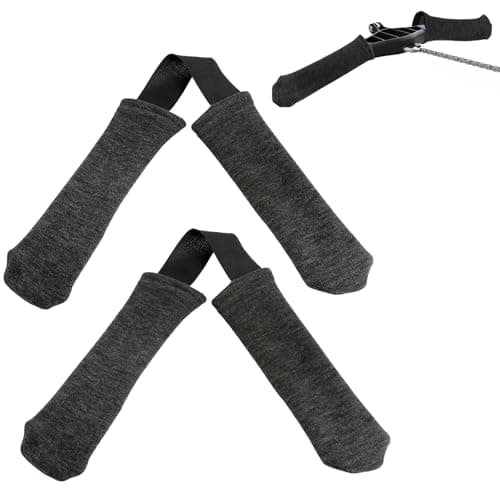 2-Pack Soft Rower Handle Cover, Sweat-Absorbent Grip Cushion Compatible with Concept 2, Anti-Blister Protective Wrap for Most Rowing Machines and Gym Equipment