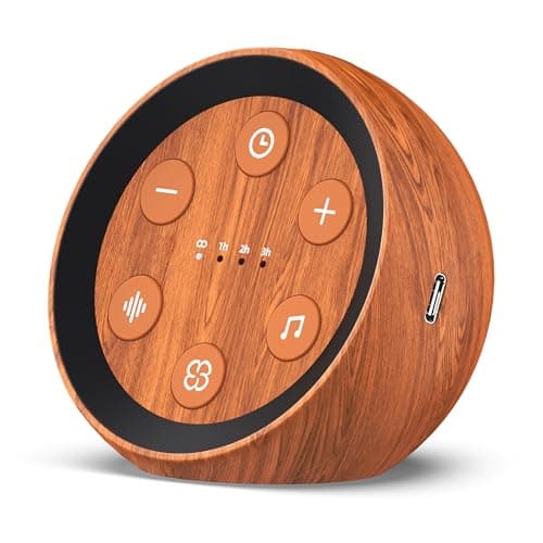 Plug in White Noise Machine Sleep Sound Machine with 32 Soothing Sounds Loud Brown Noise Machine with 36 Volume Levels 4 for Baby Kid Adults Noise Cancelling Machine Timer for Office Privacy