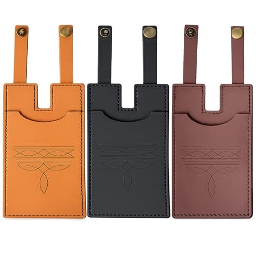 Nouysoc 3 PCS Boot Wallet, Boot Wallet with Snap Strap, Western Wallet and Ankle Wallet for Women, Carry Hidden Wallet for Credit Card Holder