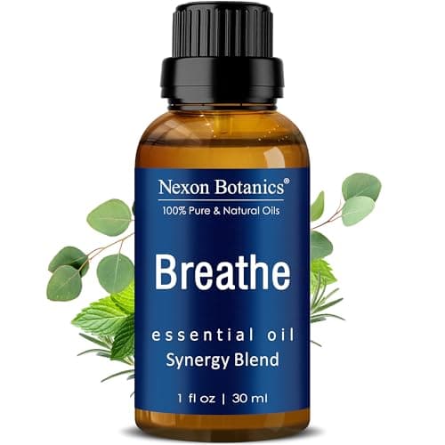 Breathe Essential Oil Blend 30 ml - Eucalyptus, Menthol for Humidifiers