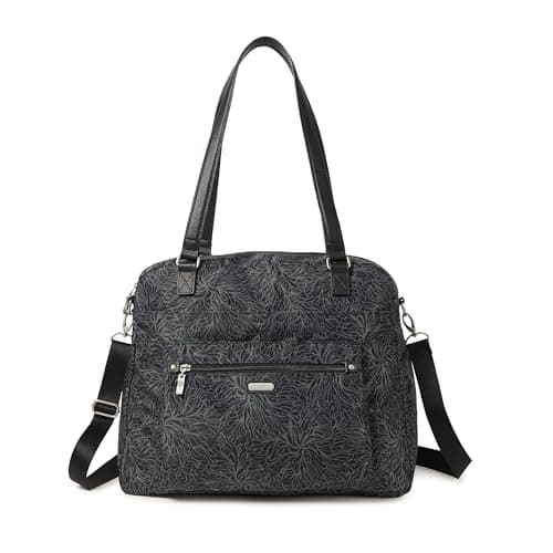 Overnight Expandable Laptop Tote - 16.5"x13.5" Lightweight Weekender Carry-on Travel Bag for Women