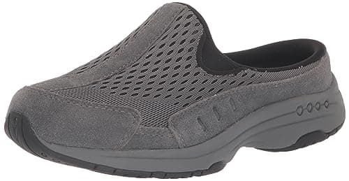 Easy Spirit Traveltime Women's Slip On, 8 B(M) US, Dark Grey
