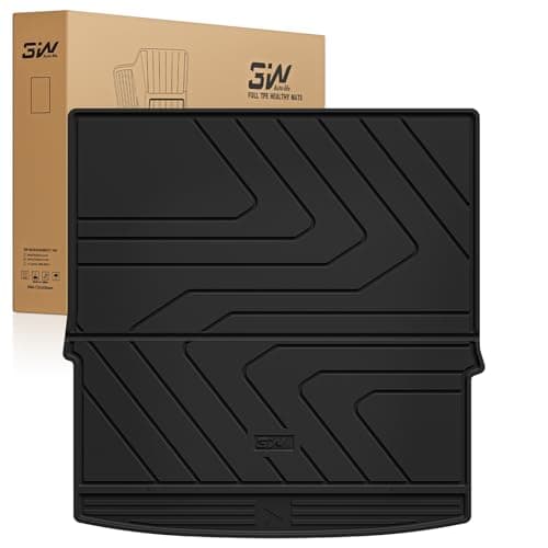 3W Cargo Liner Fit Mazda CX-50 2023-2026 (Not for Hybrid), Trunk Mat TPE All Weather Liners CX 50 Accessories All Season Guard Odorless Anti-Slip Black