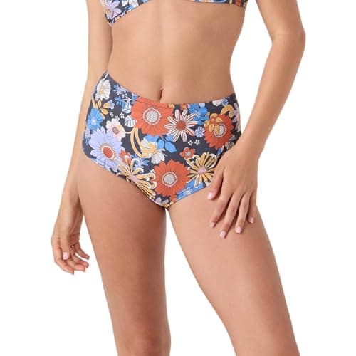 Roxy Women's Boyshort Cheeky Bikini Bottoms, Gray, X-Large