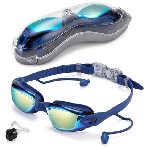 Aegend Swim Goggles, Swimming Goggles No Leaking Full Protect Adult Youth