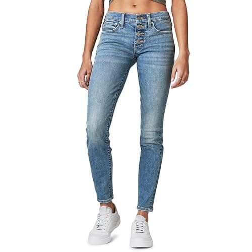 Lucky Brand Women's Mid Rise Ava Skinny Jean, Record Deal, 35x27