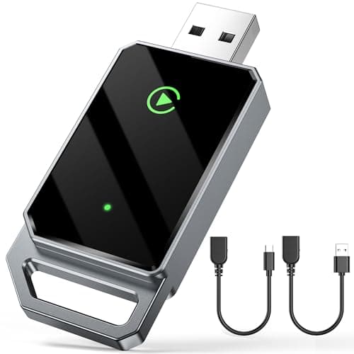 𝟐𝟎𝟐𝟔 𝐔𝐩𝐠𝐫𝐚𝐝𝐞𝐝 CarPlay Wireless Adapter, Mini CarPlay Dongle