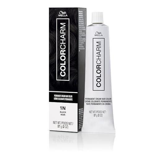 COLORCHARM Permanent Cream Hair Dye | Darkest Colors | 100% Gray Coverage