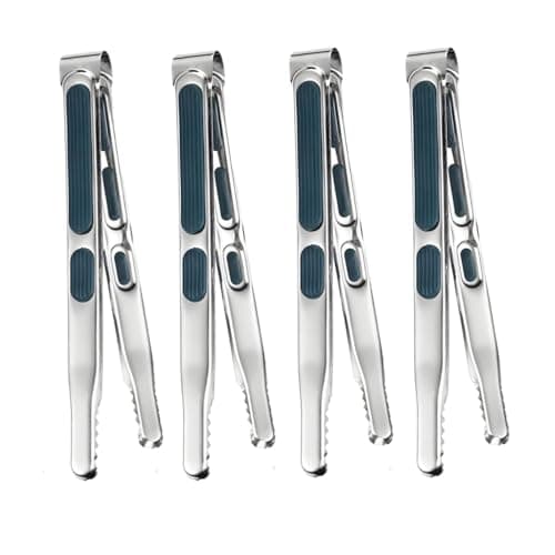 9 Inches Korean BBQ Tongs Stainless Steel(4 Pcs)