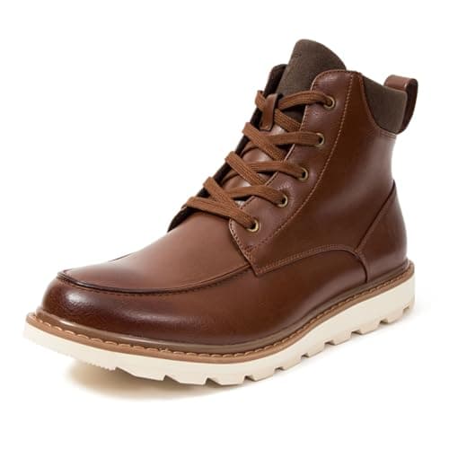 Deer Stags Men's Julian Mid Calf Boot, Brown, 8