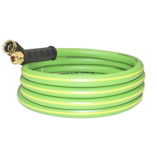 HQMPC Garden Hose 5/8" IDx10 Feet Hose No Kink Water Hose Heavy Duty Flexible Hose (10 Feet)