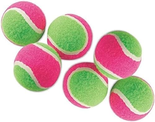 YMCtoys Replacement Sticky Balls for Toss and Catch Sport Game, Hook and Loop, Refill Pack of 6