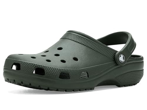 Crocs Unisex-Adult Classic Clog, Field Green, 12 Women/10 Men
