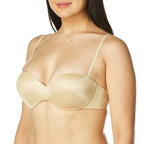Maidenform Women's Full Coverage Strapless Bra with Cushionwire, 5-Way Convertible Underwire Bra