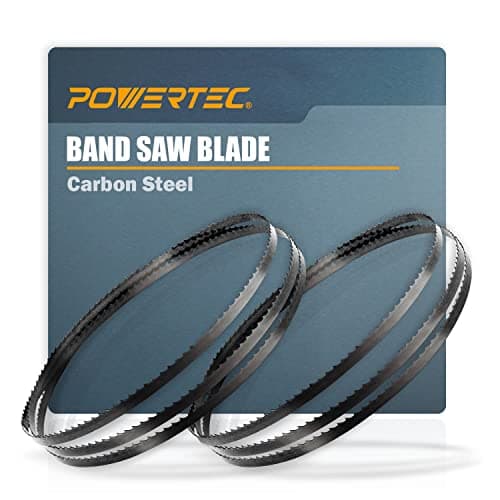 POWERTEC 80 Inch Bandsaw Blades, 1/8" x 14 TPI Band Saw Blades for Sears Craftsman 12" Band Saw for Woodworking, 2 Pack (13194-P2)