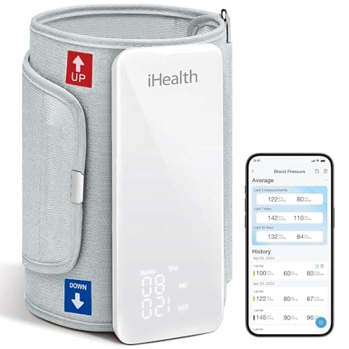 iHealth Neo Wireless Blood Pressure Monitor, Upper Arm BP Machine with App