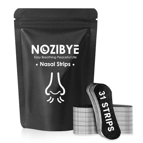 Nozibye Nasal Strips, Nose Strips for Breathing - 31 Strips