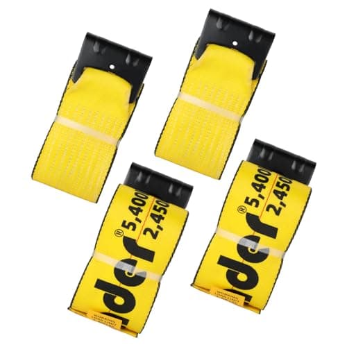 Autofonder Truck Straps Flat Hook 4" x 30' 4-Pack 16,200 lbs