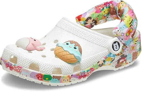 Crocs Unisex-Adult Squishmallows Classic Clogs and Cozzzy Sandals, Multi, 13 Women/11 Men