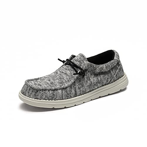 Bruno Marc Women’s Slip-on Loafers Casual Shoes,Size 7,Sparkling Grey,SBLS225W