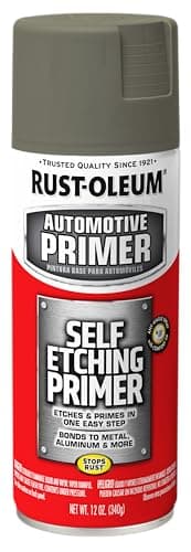 Rust-Oleum 249322 Automotive Self Etching Primer Spray, 12 oz, Matte Dark Green