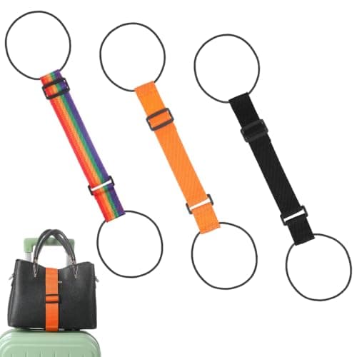 3pcs Travel Straps for Luggage Multi-use Suitcase Strap Luggage Connector Straps