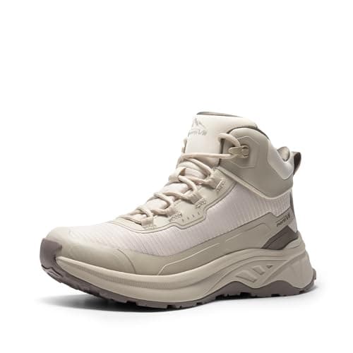 NORTIV 8 NORTIV8 Women's Waterproof Hiking Boots,Size 6W,All Khaki,SNHB241W