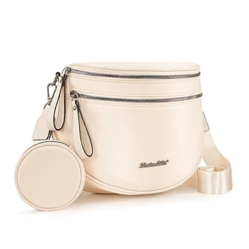 Montana West Large Bum Bag for Women, Nylon Crossbody Purse with Coin Pouch