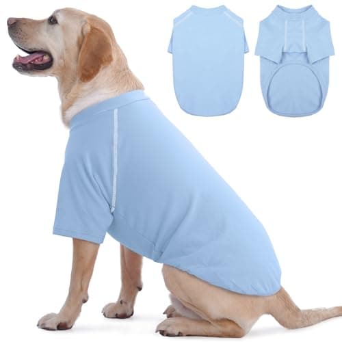 IECOii Fleece Dog Sweater Large Size Dog,Warm Sweaters for Male Female Doggy,Pullover Sweatshirt Lightweight Pet Winter Clothes for Pitbull,Boxer,Staffy, Blue,XXL