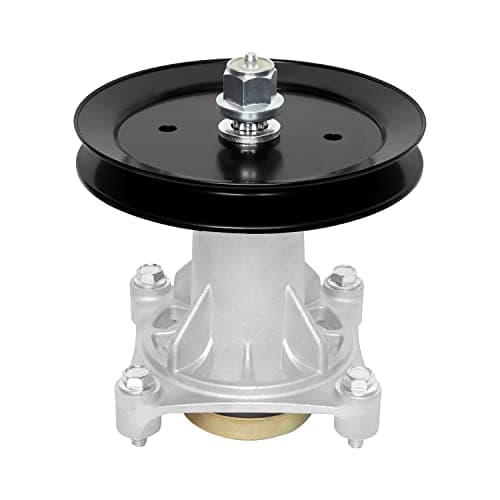 WELOVEHOME 187292 Spindle Assembly with 195945 Pulley for 46" 48" 54" Mower Deck Replaces Ariens 21546238 21546299 Husqvarna 532187281 532187292 AYP 187292 192870 532192870, Pulley 195945 197473