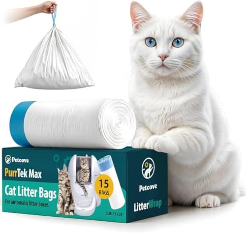 PetCove Cat Litter Box Liners LitterWrap Cat Litter Bags for Automatic Box