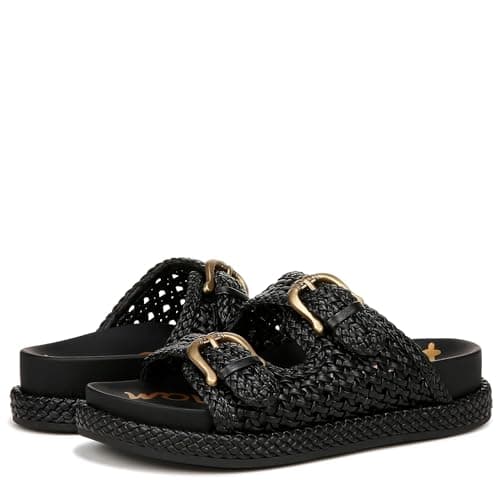 Sam Edelman Reid Slide Sandal Black 6.5 Medium