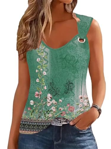 Womens Tank Tops 2026 Casual Summer Spring Cute Lace Sleeveless T Shirts