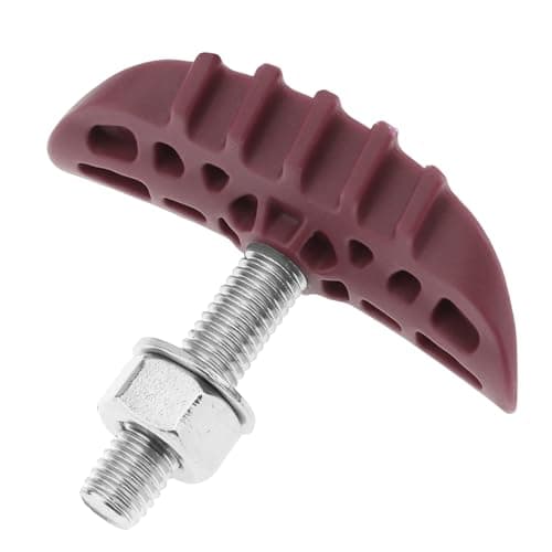 Windance Wheel Rim Lock Inner Tire Lock Replacement for Motorcycle Motocross Dirt Bike Pit Bike (Maroon, 1.6inch)