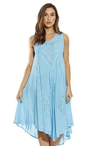 Riviera Sun 21660-TRQ-M Dress/Dresses for Women Turquoise