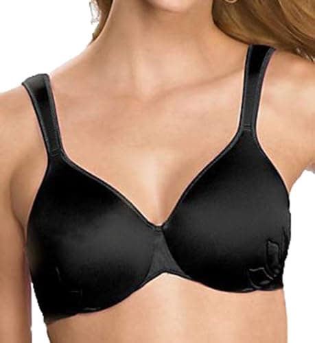 Bali Women's Live It Up Seamless Underwire Bra, Black,36 D US