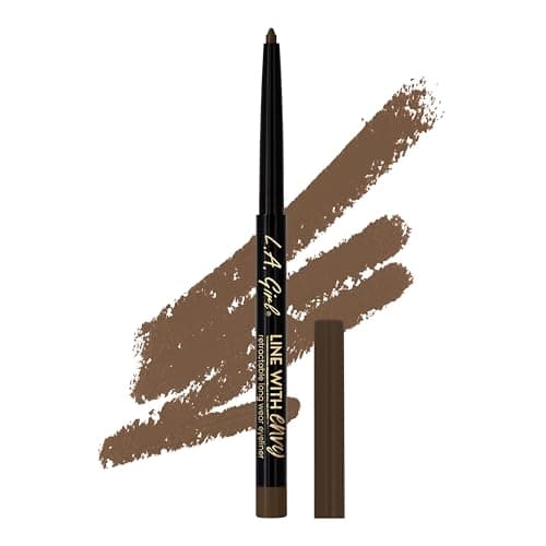 L.A. Girl Line With Envy Retractable Long Wear Eyeliner, Brown GP54