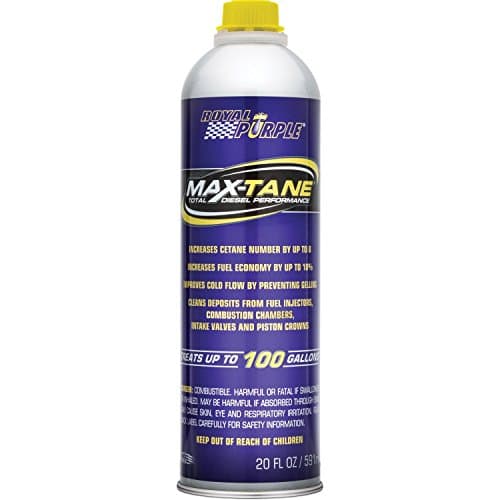 Royal Purple 11755 Max-Tane Total Diesel Fuel Performance - 20 oz. Can, Amber