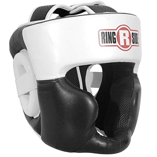 Ringside New Full Face Training Headgear, Black, Large