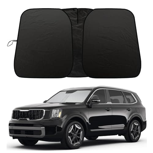 JJMY Windshield Sun Shade for Kia Telluride Accessories 2020-2023 2025 2026